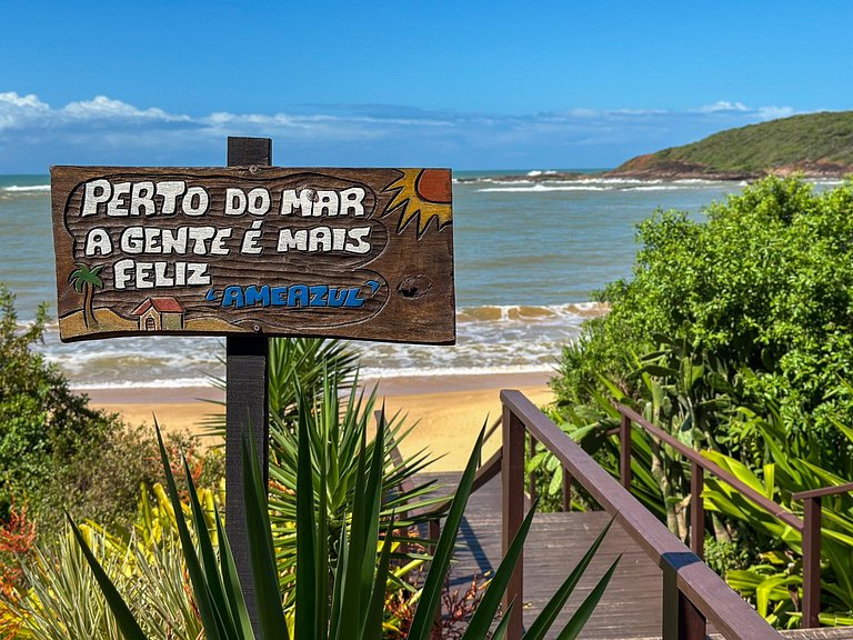 Vista Mar na Praia da Bacutia - Super Equipado