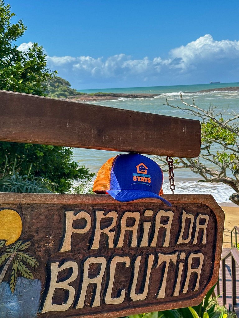 Vista Mar na Praia da Bacutia - Super Equipado