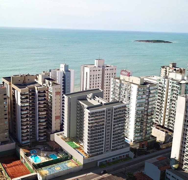 2 qtos Novíssimo na Quadra do Mar
